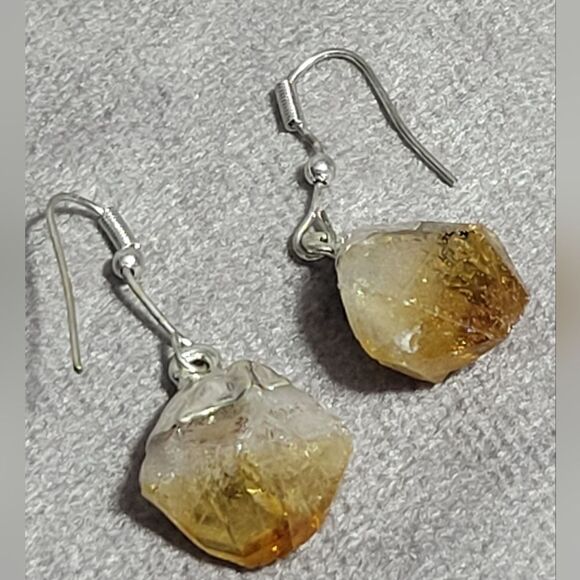 Brazilian Citrine Earrings - Picture 4 of 9